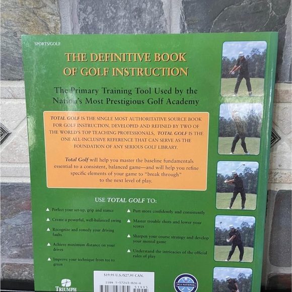 NEW Golf instruction book - Picture 2 of 3